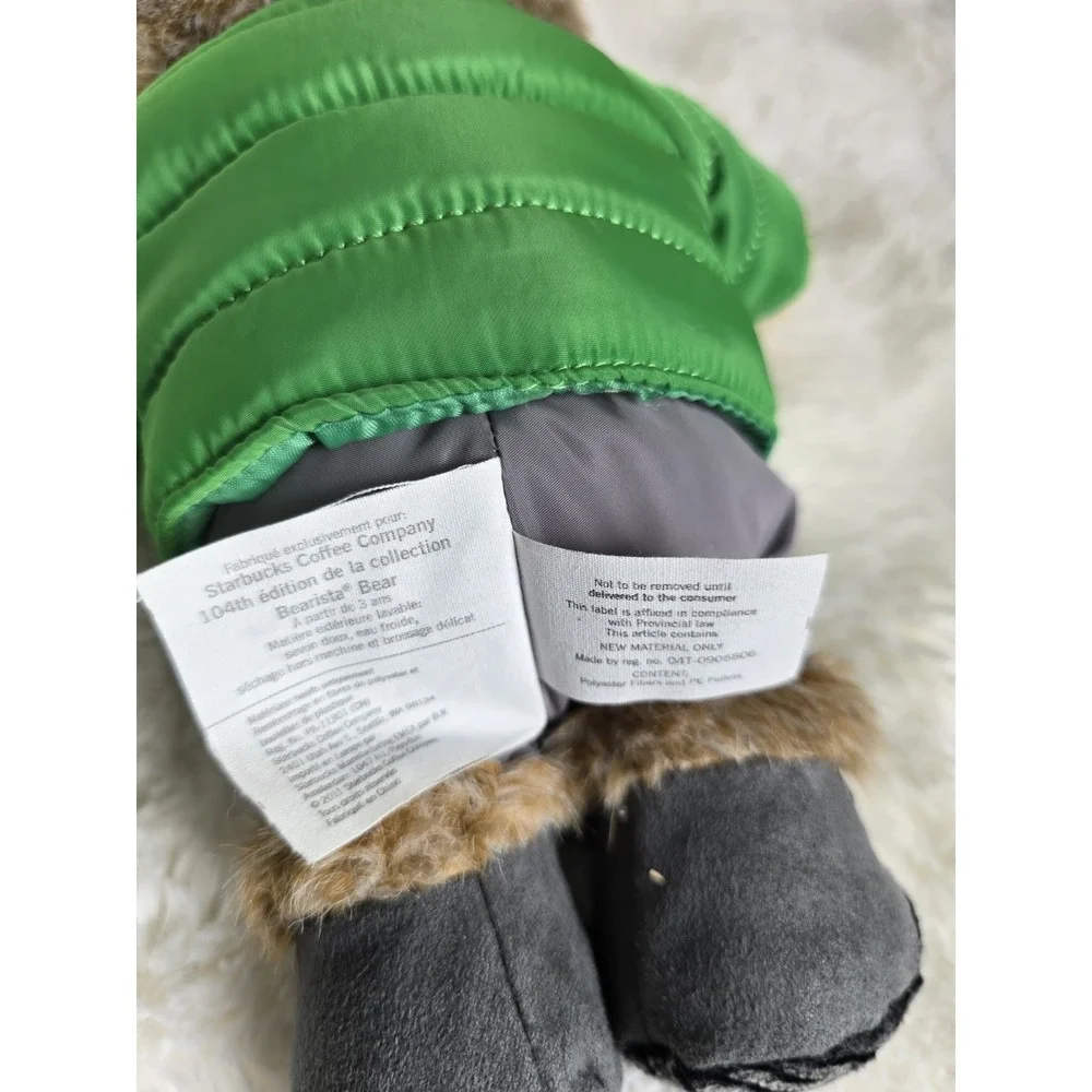 Starbucks Barista Bear 2011  104th Edition Winter Outfit